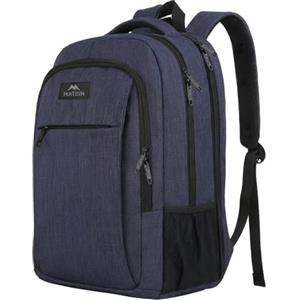 MATEIN Zaino Uomo Zaini per PC Portatile, 15.6 Pollici Zaino Porta PC, zaini da lavoro, Impermeabile Backpack per Laptop, Computer, Notebook, Viaggio Regalo Uomo & Donna - Blu