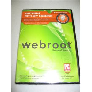 Webroot Antivirus con Spy Sweeper Personal Edition