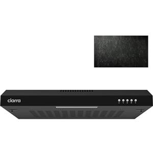 CIARRA AWB6903 Cappa Aspirante Sottopensile 60 cm Nera