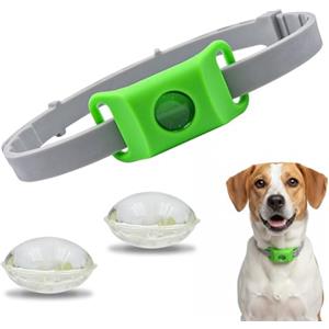 Reiteag Aquality Pets Collare Antiparassitario Naturale, Ciondolo Repellente Per Pulci E Zecche Per Cani, Ingredienti 100% Naturali, Protegge Da Pulci E Zecche