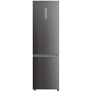 HAIER RICONDIZIONATO - GRADO B - 24 MESI DI GARANZIA - HAIER HDPW5620ANPD FRIGORIFERO COMBINATO, A 205 cm, Platinum Inox, Classe A