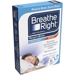 BREATHE RIGHT TRASPARENTI G10P
