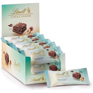 Lindt Expo Choco Wafer Nocciole, Praline Croccanti al Latte con Nocciola e Gianduja, 600g di creazioni di cioccolato e wafer confezionate singolarmente