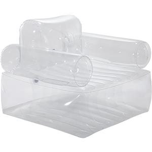 INTEX DEVELOPMENT COMPANY LTD POLTRONA 66502 TRASPARENTE CON SHIENALE 109X107X79