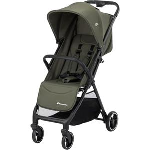 Bebeconfort Azur, Passeggino Compatto, 0-3 anni (15 kg), Passeggino Leggero, Chiusura Automatica a Una Mano, Reclinabile Fino a Posizione Sdraiata, Spazioso Cestello Portaoggetti, Mineral Green