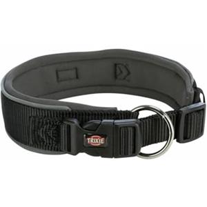 TRIXIE Collare per Cane Trixie Premium Nero Grafite S/M 33-42 cm - Marca: Trixie - EAN: 4053032658578