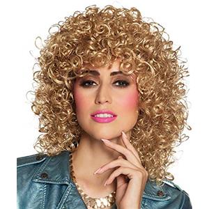 Boland - Parrucca Club per adulti, capelli sintetici ricci, acconciatura per costumi, carnevale, festa a tema, Halloween o JGA