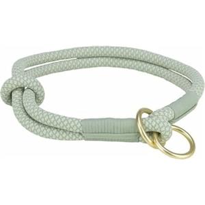 Trixie - Collare per cani morbido, mezza slip verde salvia e menta