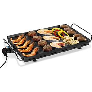 Princess Grill da Tavolo XXL 60 x 36 cm, 2500 W - Ampia superficie di cottura antiaderente, riscaldamento rapido, piastra elettrica facile da pulire, ideale per pasti in famiglia e feste