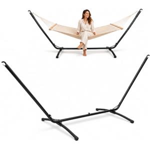 AMANKA 310x100 Supporto per Amaca Fino a 120 kg - Struttura per Amaca Sospesa - Base Amaca per 2 Persone - Dondolo Amaca da Giardino - Porta Amaca Senza Amaca Sostegno per Amaca Struttura Porta Amaca