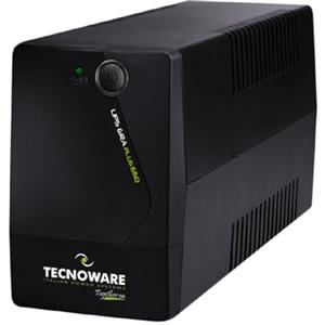 Tecnoware Power Systems UPS 650VA per PC/Modem, NO Gaming/Console, Gruppo di Continuità ERA PLUS, 2 Schuko, Protezione Blackout e Sbalzi tensione per PC, Modem, Videosorveglianza, Punto Cassa, NAS