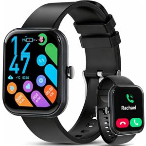 Relxhome Smartwatch Uomo Donna, Traduzione Vocale AI 9 Lingue e Chiamate BT 6.0, 1.95" Orologio Sportivo con Contapassi e Cardiofrequenzimetro, Fitness Tracker con 15 Giorni di Autonomia