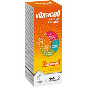 NAMED Vibracell Integratore Alimentare 150ml - Con Vitamine, Selenio, L-Carnitina e Pappa Reale per Energia e Vitalità