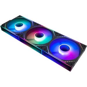 Thermalright-TR Thermalright TR TL-M12Q-S X3 Ventola per CPU da 12cm,con spina PWM,raffreddamento silenzioso,con luce ARGB,ventola per PC con specchio ARGB