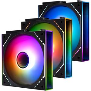 Thermalright-TR Thermalright TR TL-M12QR-S X3 Ventola di raffreddamento per CPU inversa,120mm,connettore PWM,raffreddamento silenzioso per PC con luce ARGB,ventola per PC collegata senza fili con effetto luce