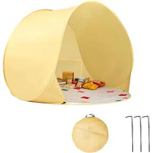 Amesor Tenda da spiaggia da viaggio,Parasole Traspirante Ampio Resistente UV | Rifugio solare per spiaggia all'aperto,Per Bambini Campeggio All'Aperto Giochi Picnic Giardino Piscina Famiglia