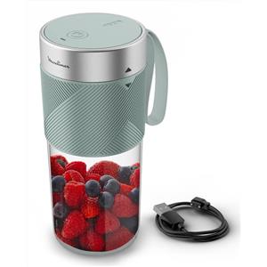 Moulinex - Lightmix Frullatore Senza Fili Lm1c0410-argento