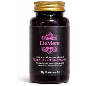Generico Moringa Italiana + Ashwagandha | Integratore Alimentare Naturale in Capsule | Moringa da Foglie Coltivate in Italia | 60 Capsule