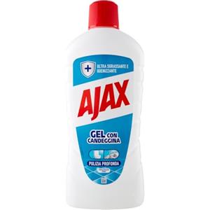 Ajax detersivo pavimenti gel con candeggina e pino igienizzante 950 ml