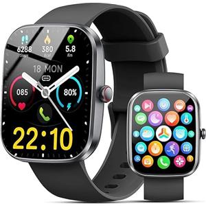 Matast 2026 Smartwatch Uomo Donna, 1.96" Smartwatch con Effettua/Risposta Chiamate, Impermeabil IP68 Smart Watch per Android/iOS, 110+ Sportive Fitness Tracker con Sonno Contapassi Cardiofrequenzimetro