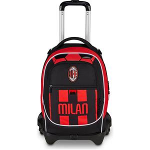 SEVEN Milan Est.1899 Zaino Scuola 33 Litri con Trolley Jack-3wd+