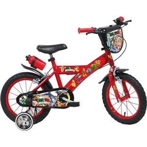 BRAIN ROT BICICLETTA PER BAMNINI DAI 4 AI 6 ANNI DI BRAIN ROT CON STABILIZZATORI LATERALI. MADE IN ITALY. MISURA 16 POLLICI