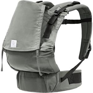 Stokke Marsupio Stokke Limas Flex, Glacier Green (OCS) - Marsupio per neonati con fibbia intera - Tre opzioni di trasporto - Sicuro per bambini da 1 mese/4 kg fino a 20 kg