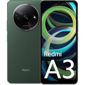 Xiaomi Smartphone Redmi A3 6.71 Mediatek Helio G36 4GB RAM 128GB Verde