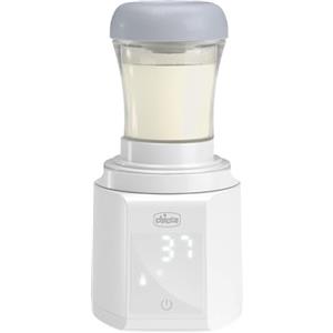 Chicco Scaldabiberon Portatile Multifunzione con Sterilizzatore, Autosterilizzante, Riscaldamento Rapido Latte e Sterilizzazione Ciucci, Batteria USB-C, 7 Adattatori Inclusi, Chicco e Altri,Senza Fili