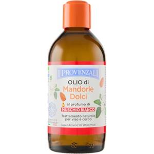 I Provenzali Olio di Mandorle Dolci al Profumo di Muschio Bianco - Olio Corpo Nutriente 200 ml
