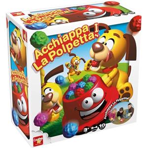 Rocco Giocattoli - Acchiappa La Polpetta, per Bambini dai 3 Anni, da 2 a 4 Giocatori