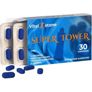 VITALSTONE Integratore Uomo Maca + Tribulus + Arginina + Ginseng + Zinco | Made in Italy