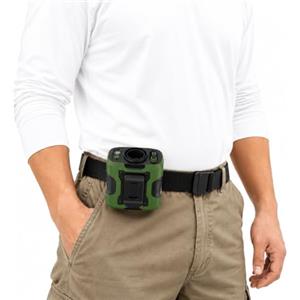 Guffawz Ventilatore da Cintura per Cantiere e Lavoro Outdoor, Raffreddamento Potente 12 m/s, 100 Velocità Regolabili, Autonomia fino a 24H, Ventilatore con Clip, Luce LED, Funzione SOS e Ricarica USB-C