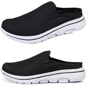 ZDQ Zoccoli Donna Sabot Estive Uomo Scarpe de Spiaggia Comode Pantofole de Mare Antiscivolo Giardino Sandali Leggero Ciabatte per Interno ed Esterno Nero 46