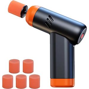 Vervevum Mini lucidatrice per dettagli auto, lucidatrice a batteria regolabile a 2 velocità con 5 tamponi per lucidatura, macchina portatile ricaricabile per riparazione graffi per ceratura per la cura dell