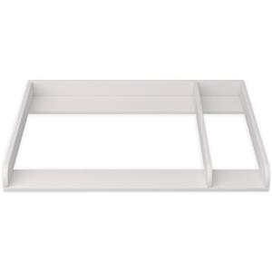 regalik Fasciatoio con Divisorio per Malm IKEA, Prof. 48cm, Bianco