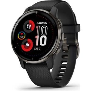 Garmin Venu 2 Plus (2022) | Acciaio inossidabile | nero | nero