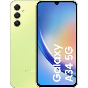 SAMSUNG Galaxy A34 5G 128GB Lime Buono - Ricondizionato