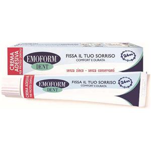 Emoform Dent Crema Adesiva per Protesi Dentali 45g - Tenuta Sicura e Freschezza Duratura