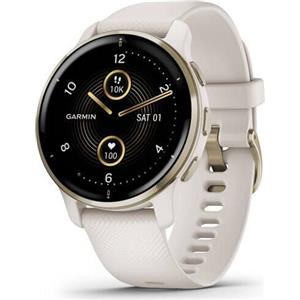 Garmin Venu 2 Plus (2022) | Acciaio inossidabile | oro | beige