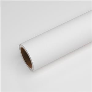 VEELIKE Vinile Bianca Carta da Parati Adesiva Muro Paraschizzi Cucina Opaca Rivestimento Mobili Adesivo Pellicola Autoadesiva Mobili Parete Carta Autoadesiva 40cm x 300cm