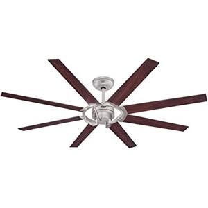Westinghouse Lighting 7217340 Ventilatore da soffitto per Interni Stoneford da 178 in Nichel Lucido, con Motore CC e Telecomando Incluso 35 W
