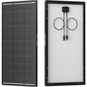 Renogy Pannello solare ShadowFlux, 120 W, anti-ombreggiatura, tipo N, modulo PV 120 W, 12 V, 25%, ad alta efficienza, per camper, case, balconi, barche, tetti agricoli, batterie e fuoristrada