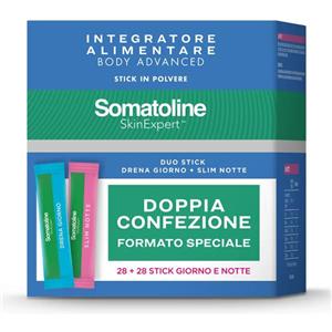 OLYOS ITALIA Srl Somatoline Skin Expert Body Advanced - Integratore Drenante e Controllo del Peso, Confezione da 2 Pezzi