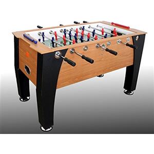 NG Biliardi Calcio Balilla BERNABEU - aste rientranti - Vetro temperato