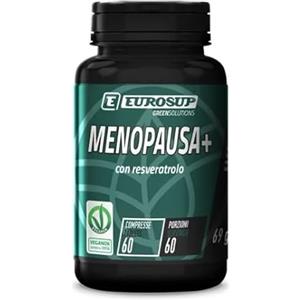 Generico Menopausa + 60 Capsule - integratore per la donna in menopausa, con isoflavoni di soia, resveratrolo e minerali per supporto ormonale, osseo e antiossidante. Vegano