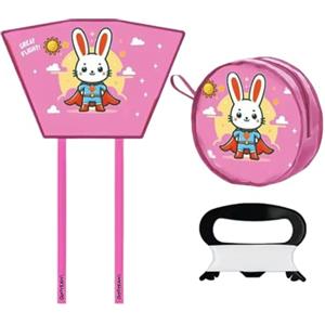 brooksnaji Kite Kit - Collezione di giocattoli volanti portatili leggeri, divertente set di draghi pieghevoli per esterni | Giocattoli interattivi da spiaggia sul prato per bambini ragazzi ragazze campeggio