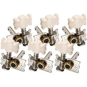 Kodxylytix Confezione da 6 corde per chitarra classica 3R3L, piroli per accordatura, accordatori singoli meccanici
