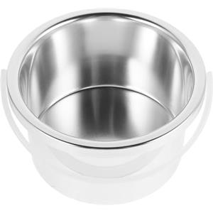 Beatifufu Pentolino per Cera in Lega di Alluminio Pentola di Ricambio per Scaldacera Professionale Resistente e Facile da Usare per Depilazione e Scioglimento Cera
