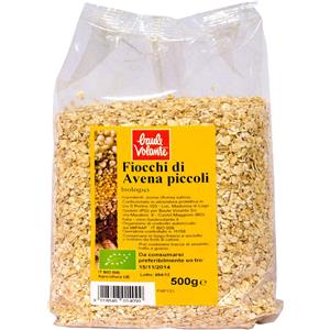 Baule Volante Fiocchi di Avena Piccoli Integrali BIO 500g - Ricchi di Vitamine e Minerali